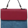 Colorblock Top Handle Satchel