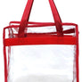 Fashion See Thru Transparent Tote Satchel