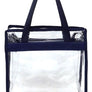 Fashion See Thru Transparent Tote Satchel