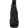 DOESBURG Satin Stiletto Ankle Boot