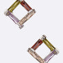 Cubic Zirconia Designed Earrings