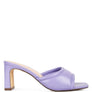 Celine Quilted Block Heeled Sandals