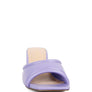 Celine Quilted Block Heeled Sandals