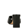Celine Quilted Block Heeled Sandals