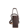 Two Strings Slingback Mid Heel Block Sandals