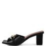 Hotshot Mid Heel Chain Detail Sandals