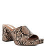Artemisa Block Heel Slip On Sandals