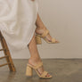 OASIS SOCIETY Kayla - Raffia Sandal Heel