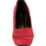 BALLARD Monogram Satin Stiletto Pumps