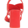 Bons Comfortable Straps Block Heel Sandals