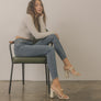 OASIS SOCIETY Sawyer - Two Strap Summer Heel