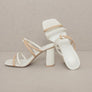 OASIS SOCIETY Sawyer - Two Strap Summer Heel