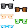 Geometric Square Irregular Fashion Sunglasses