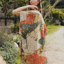 Allover Floral Print Kimono