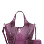 2-IN-1 Alligator Crocodile Satchel Shoulder