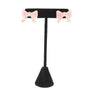 BOW SHAPED SHORT STUD EARINGS