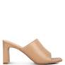 Cannes Slip-On Mid Heel Sandals
