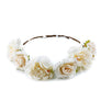 Boho Flower Floral Crown Wreath S9