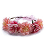 Boho Flower Floral Crown Wreath S12