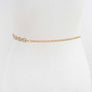 Rhinestone Fashion Chain Belt