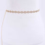 Rhinestone Fashion Chain Belt