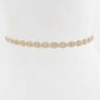 Rhinestone Fashion Chain Belt