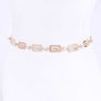 Crystal Fashion Chain Belt