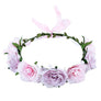 Boho Flower Floral Crown Wreath S19