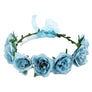 Boho Flower Floral Crown Wreath S19