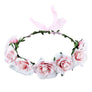 Boho Flower Floral Crown Wreath S19