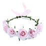 Boho Flower Floral Crown Wreath S19