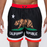 California CA Bear Swim Trunks Board Shorts