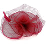 Flower Mesh Flapper Fascinator s6