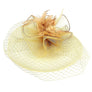 Flower Mesh Flapper Fascinator s7