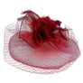Flower Mesh Flapper Fascinator s7