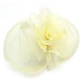 Flower Mesh Flapper Fascinator s9