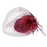 Flower Mesh Flapper Fascinator s12