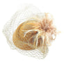 Flower Mesh Flapper Fascinator s12