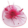 Flower Mesh Flapper Fascinator s15