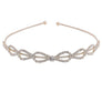 Bow Pear Rhinestone Head Band