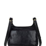 Exotic Cat Leather Saddle Crossbody Bag