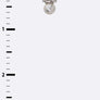 Cubic Zirconia Small Butterfly Pearl Stud Earrings