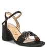 Chaplet Block Heel Pin Buckle Sandals