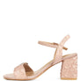 Chaplet Block Heel Pin Buckle Sandals