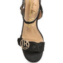 Chaplet Block Heel Pin Buckle Sandals