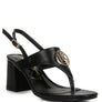 Monde Block Heel Thong Sandals