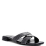 Rum Cake Cross Strap Rhinestone Sandals