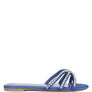 Mezzie Dimante Strap Flat Sandals