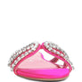 Mezzie Dimante Strap Flat Sandals