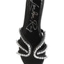 Mezzie Dimante Strap Flat Sandals